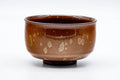 Japanese Matcha Bowl - Katou Fujiyama (加藤藤山) - Izumi Kiln (泉窯) - Amber Crystal Glazed Chawan - 250ml