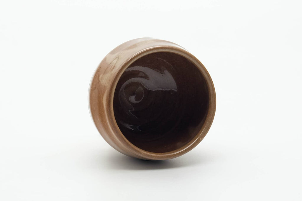Japanese Teacup - Beige Milky Drip-Glazed Hagi-yaki Yunomi - 180ml