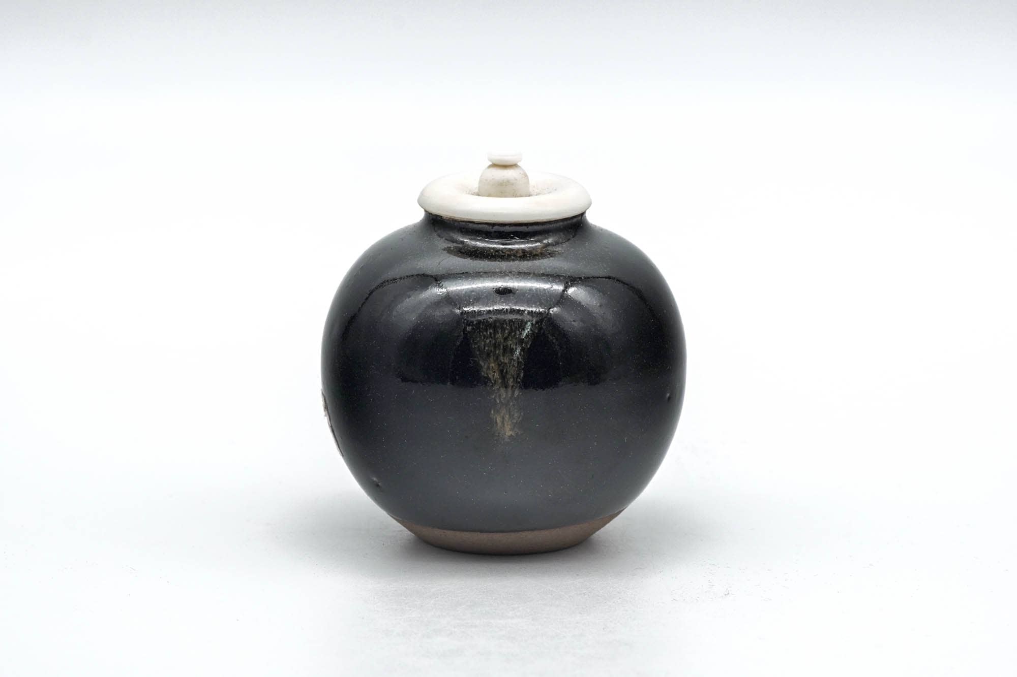 Japanese Chaire - 中村陶六 Touroku Nakamura - Heshizuku Kyo-yaki Tea Container with Shifuku