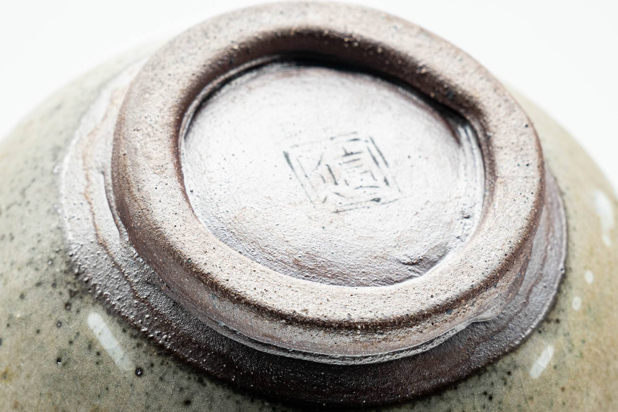 Japanese Teacup - Earthy Speckled Grey Glazed Yunomi - 170ml