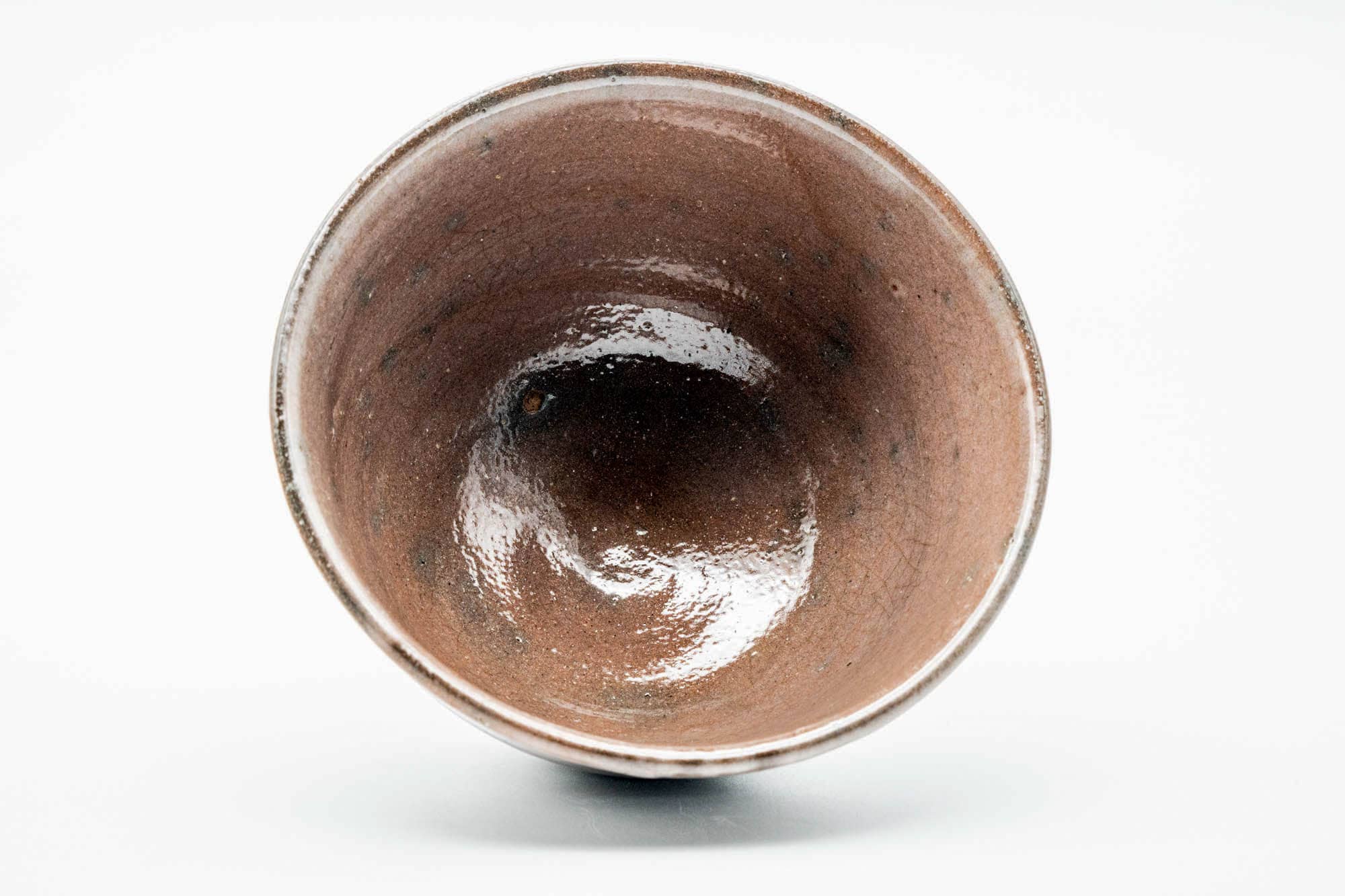 Japanese Matcha Bowl - Purple Wabi-Sabi Ido-gata Chawan - 350ml
