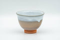 Japanese Teacup - Beige White Glazed Hagi-yaki Yunomi - 70ml
