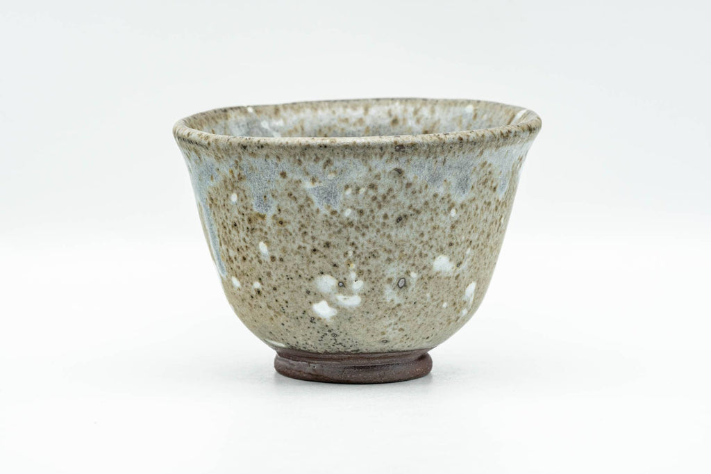 Japanese Teacup - Earthy Speckled Grey Glazed Yunomi - 170ml