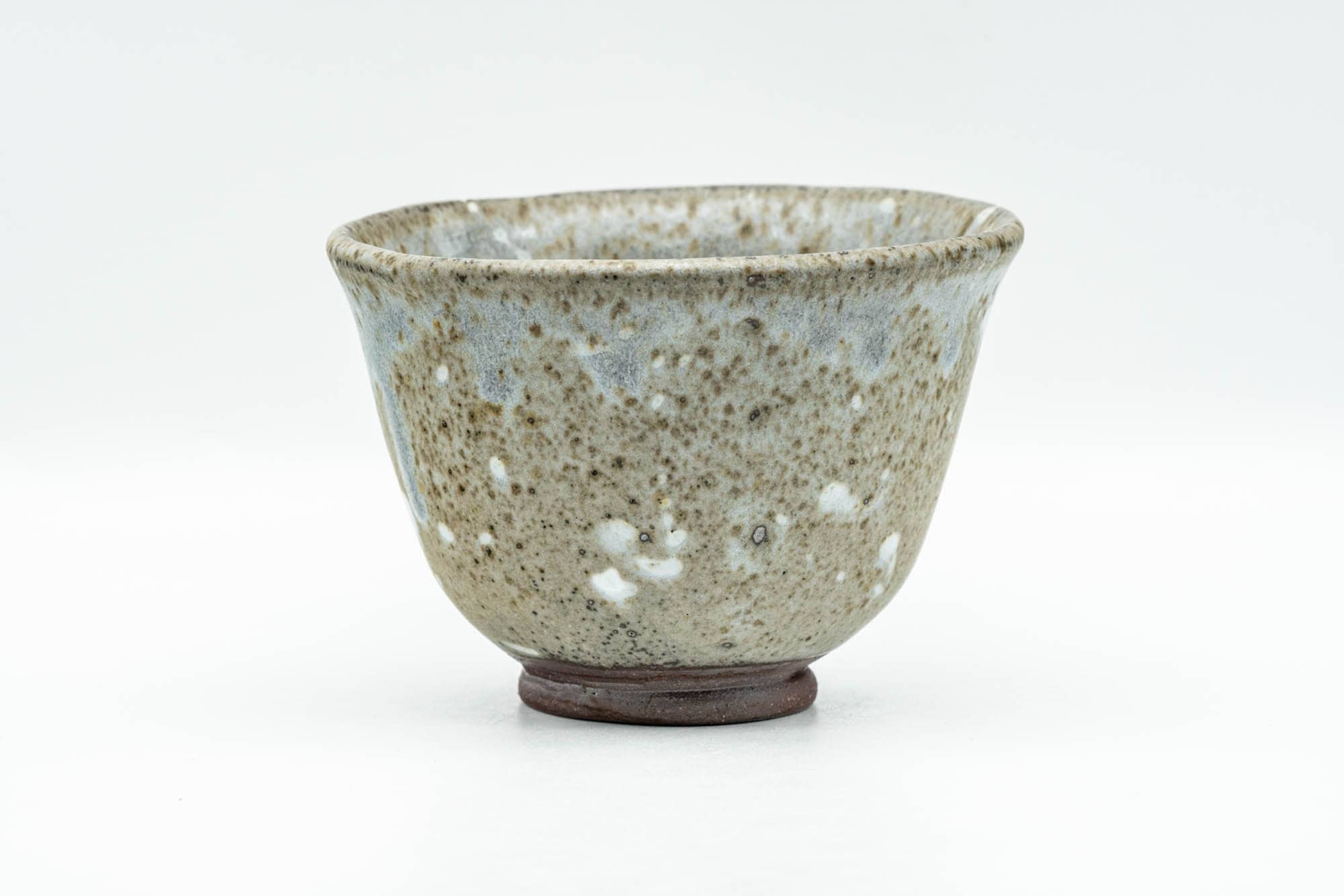 Japanese Teacup - Earthy Speckled Grey Glazed Yunomi - 170ml