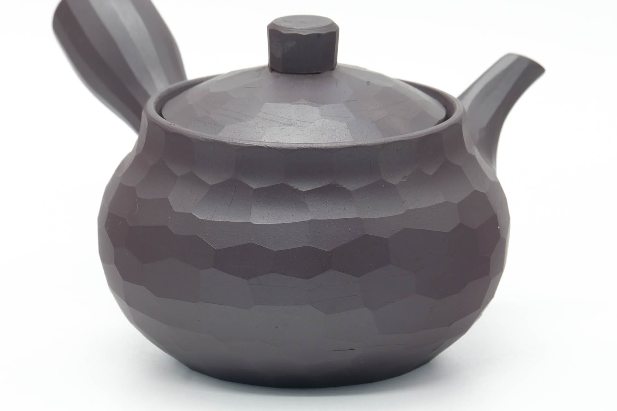 Japanese Kyusu - Faceted Banko-yaki Teapot - 185ml
