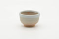 Japanese Teacup - Small Beige White Glazed Hagi-yaki Guinomi - 40ml
