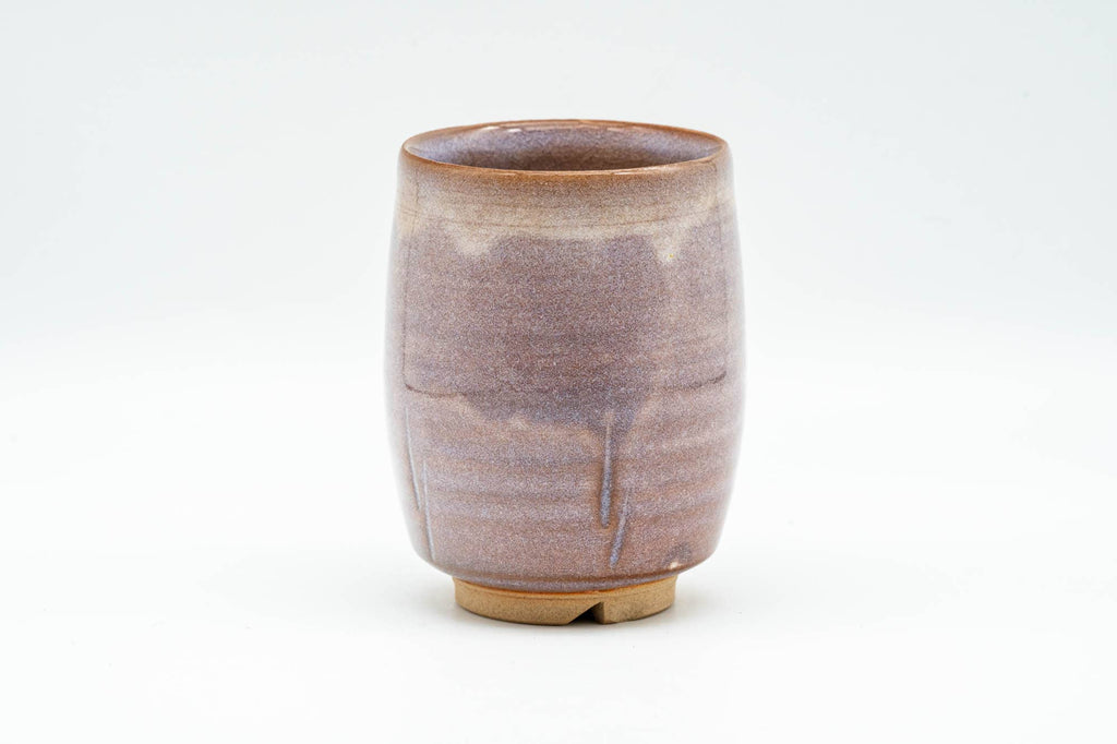 Japanese Teacup - Purple Drip-Glazed Hagi-yaki Yunomi - 140ml