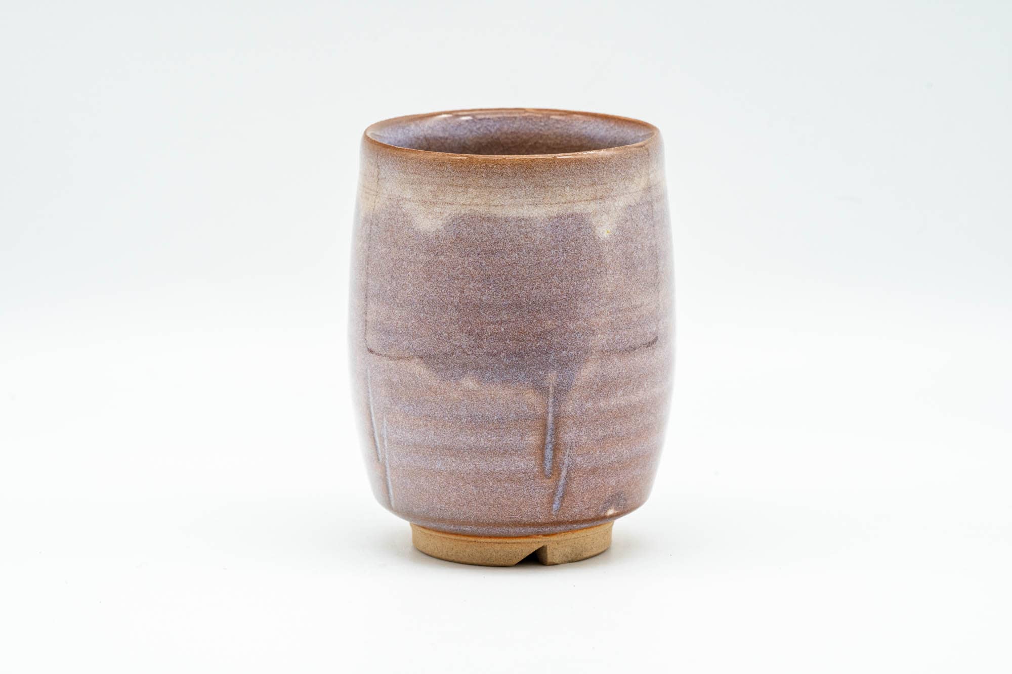 Japanese Teacup - Purple Drip-Glazed Hagi-yaki Yunomi - 140ml