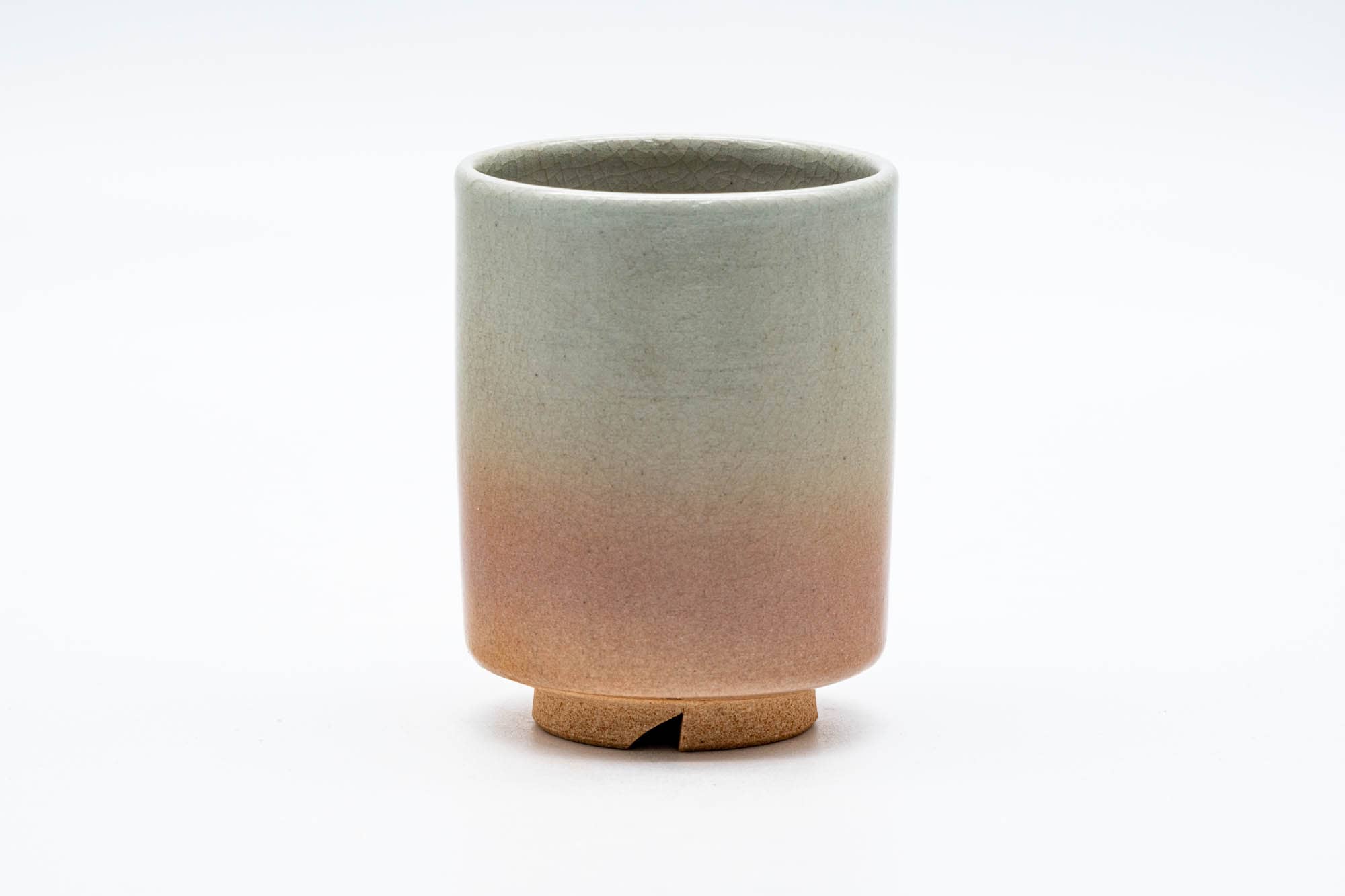 Japanese Teacup - Classic Beige Pink Hagi-yaki Yunomi - 180ml