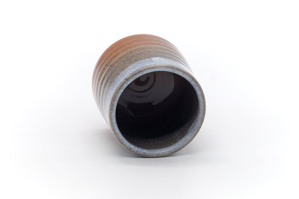 Japanese Teacup - Weathered Hagi Yunomi - 175ml