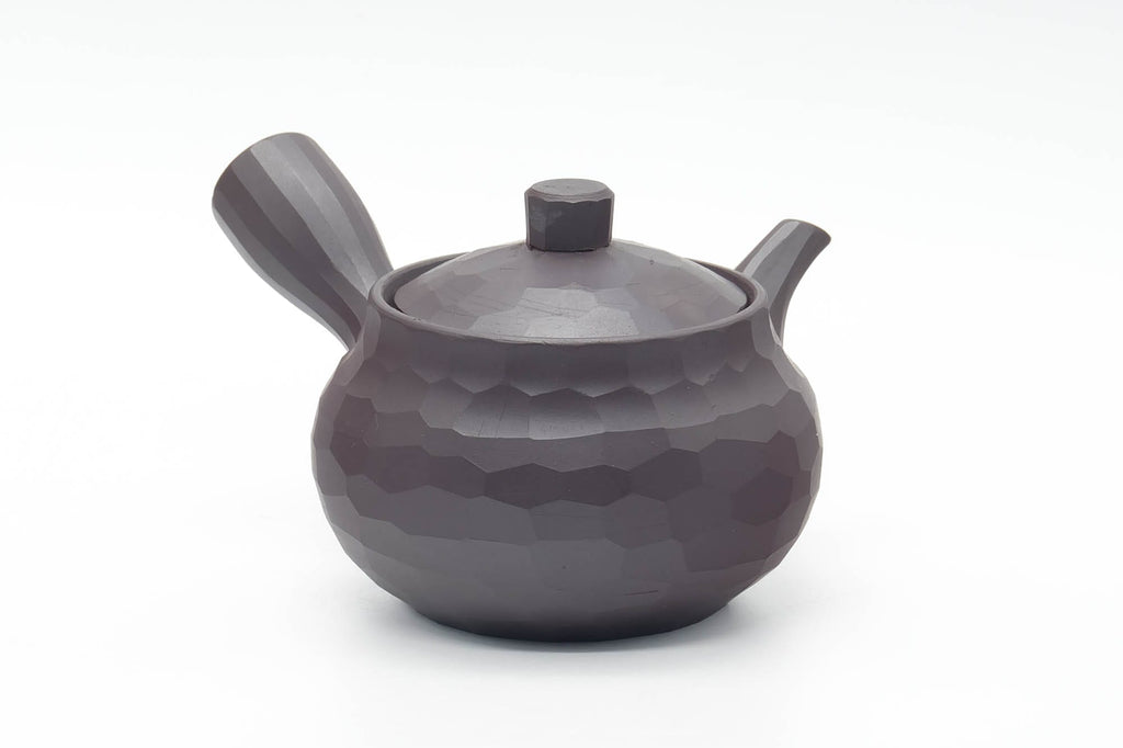 Japanese Kyusu - Faceted Banko-yaki Teapot - 185ml