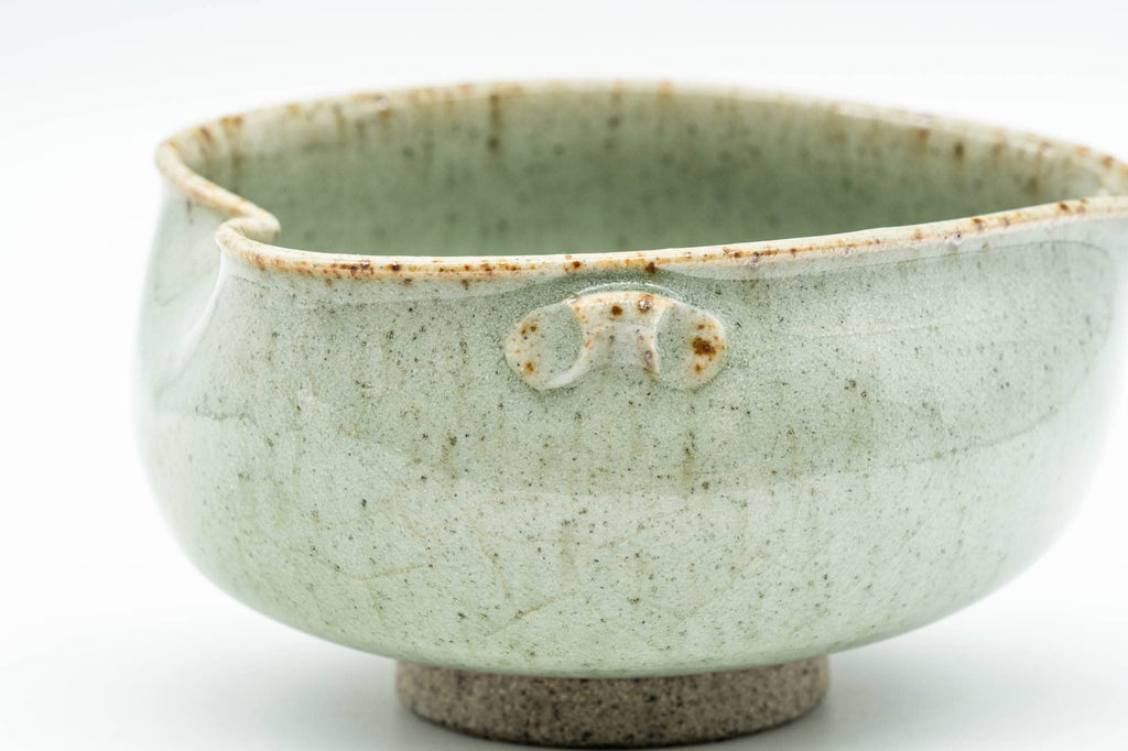 Japanese Katakuchi - Sage Green Speckled Yuzamashi Water Cooler - 130ml