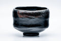 Japanese Matcha Bowl - 松楽窯 Shoraku Kiln - Black Kuro-raku Chawan - 300ml