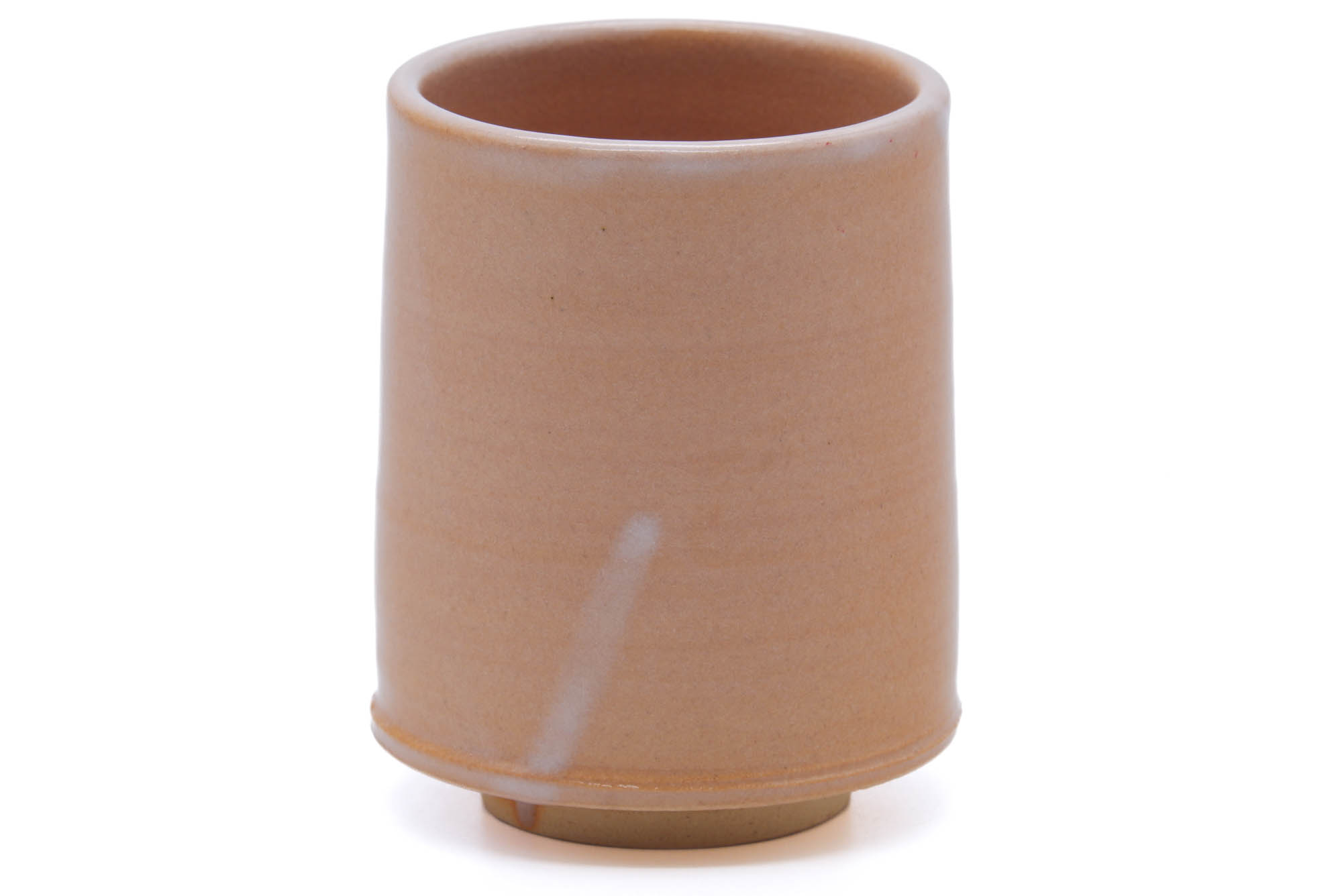 Japanese Teacup - Pink White Glazed Hagi-yaki Yunomi - 220ml