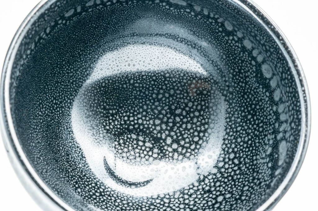 Japanese Matcha Bowl - 東山 Higashiyama - Tenmoku Yuteki Glazed Tenmoku-gata Kiyomizu-yaki Chawan - 200ml