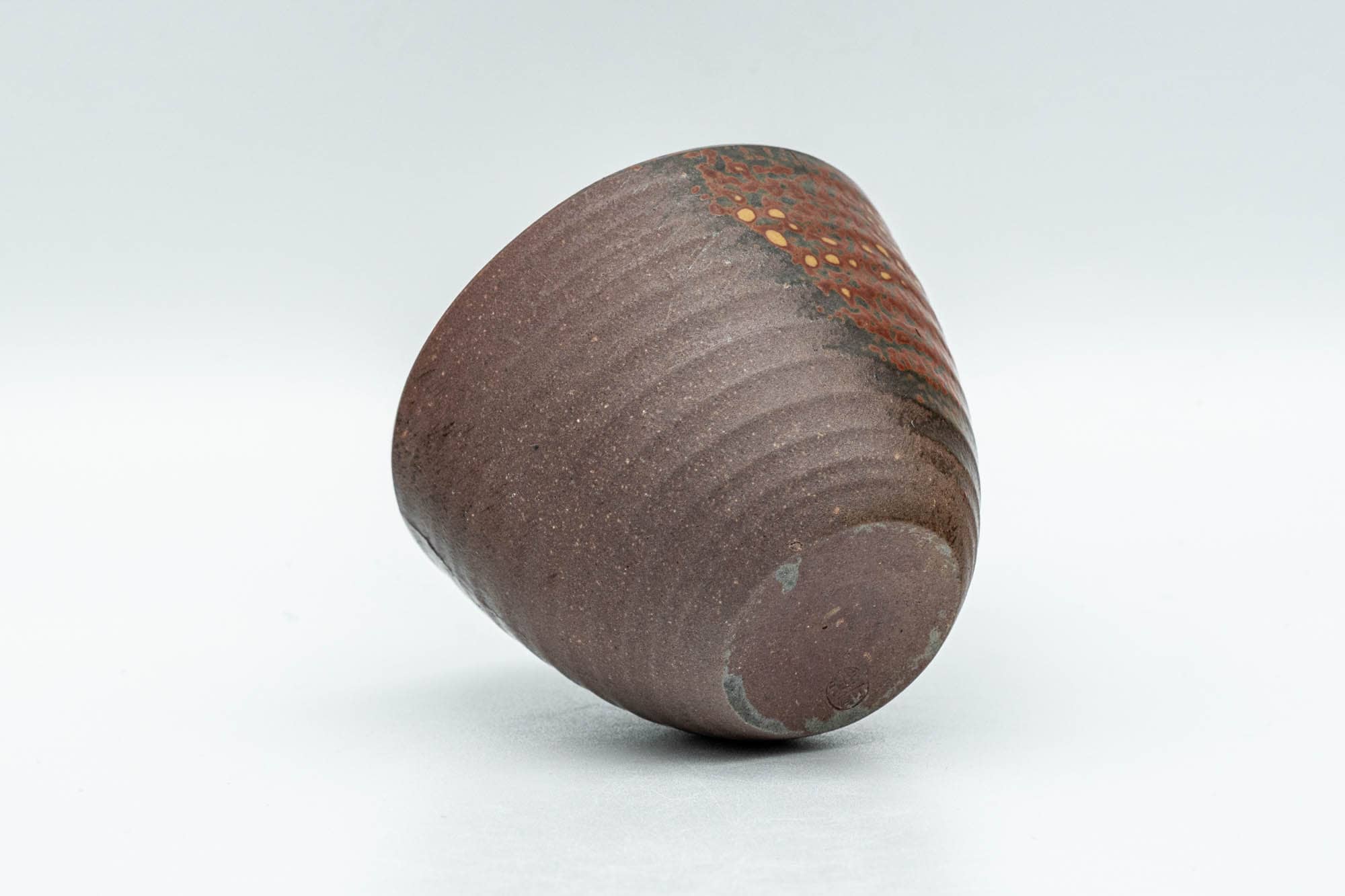 Japanese Teacup - Ash Glazed Youhen Tokoname-yaki Guinomi - 60ml