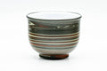 Japanese Teacup - Green Red Yellow Nerikomi White Inner-Glazed Tokoname-yaki Yunomi - 150ml