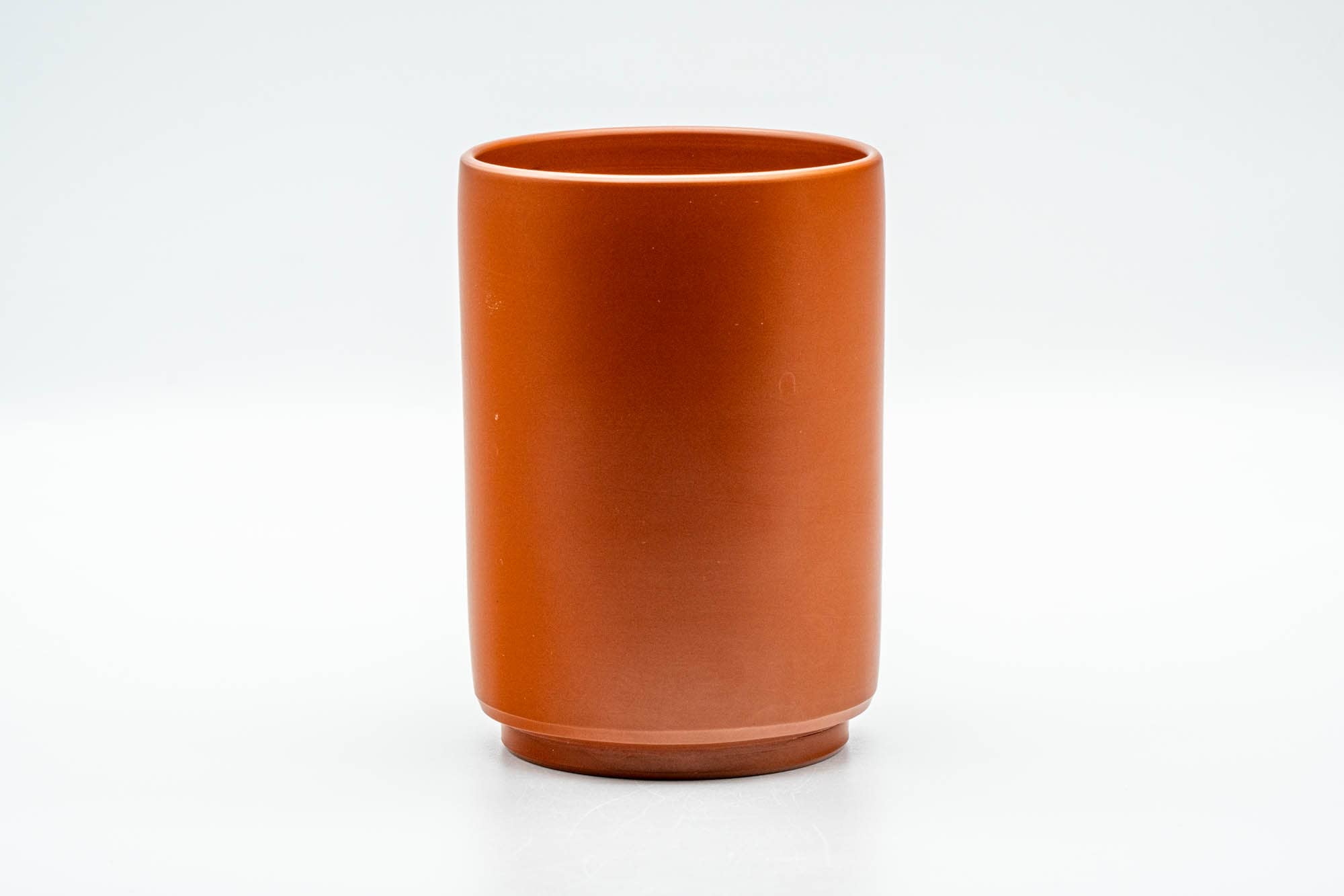 Japanese Teacup - 福仙 Fukusen Suzuki - Large Floral Engraved Tokoname-yaki Yunomi - 400ml