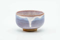 Japanese Teacup - Purple White Drip-Glazed Hagi-yaki Yunomi - 135ml