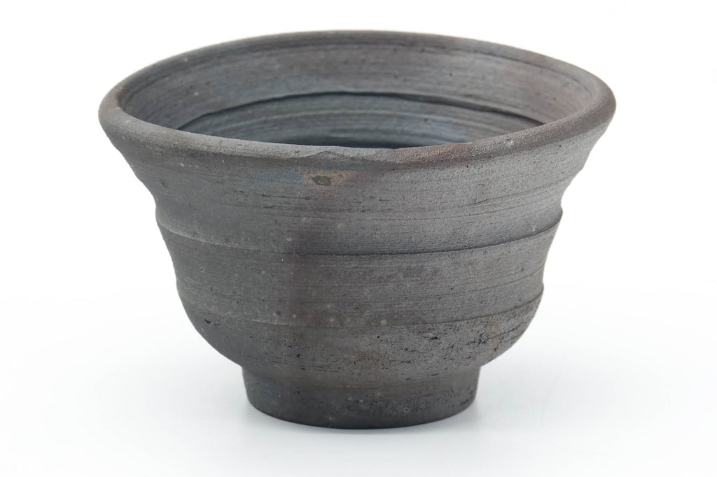 Japanese Teacups - Pair of Earthy Wabi Yunomi - 80ml