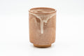 Japanese Teacup - Milky Beige White Drip-Glazed Hagi-yaki Yunomi - 220ml