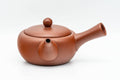 Japanese Kyusu - Small Red Shudei Tokoname-yaki Debeso Teapot - 120ml