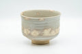 Japanese Matcha Bowl - 香雲 Miyagawa Kouun - Wave Engraved Kyo-yaki Dojimari-gata Chawan - 350ml