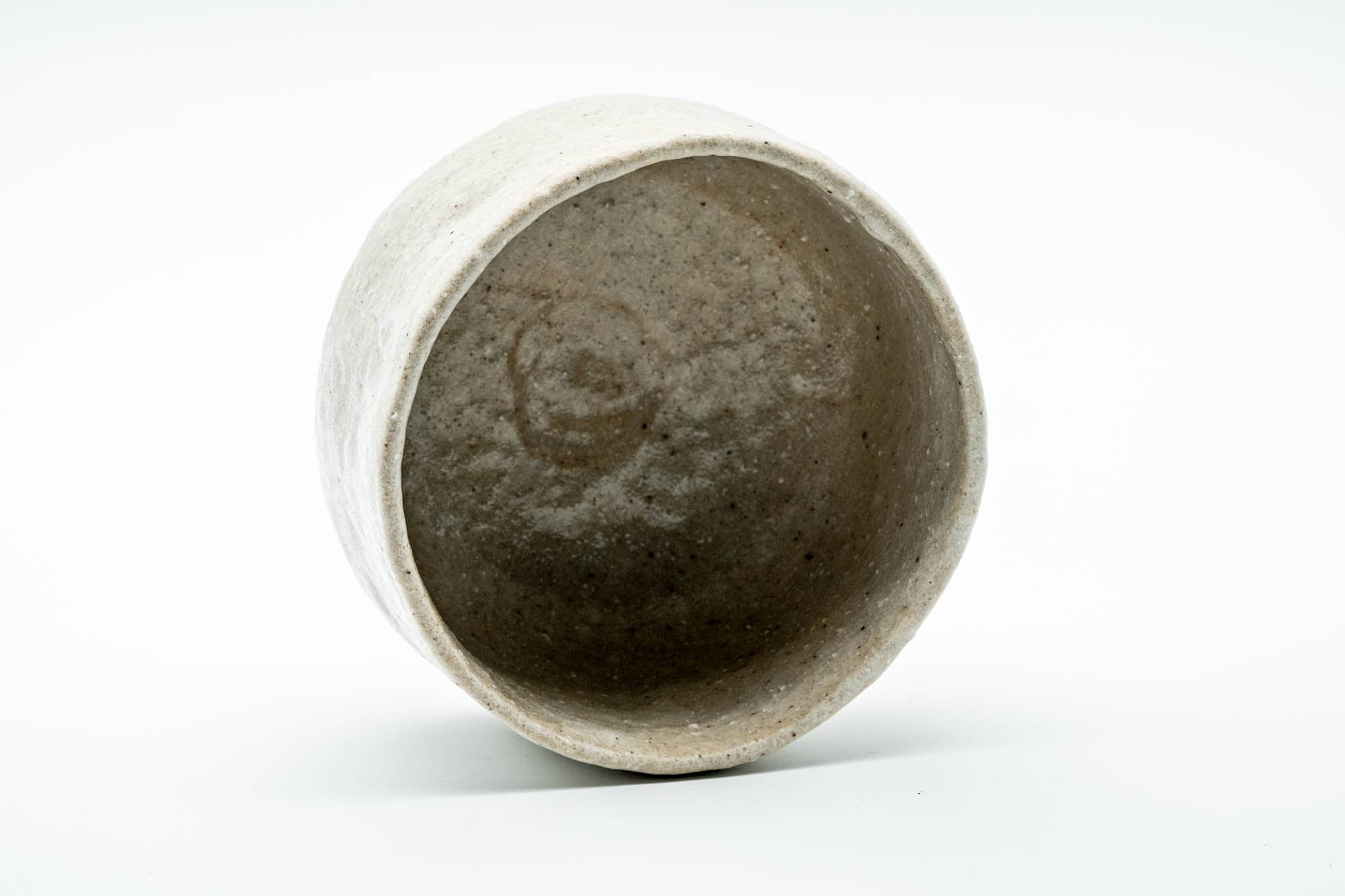 Japanese Matcha Bowl - Milky Textured Chawan - 300ml