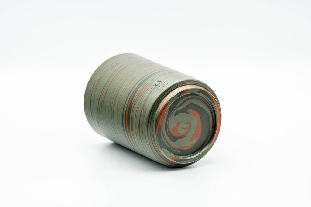 Japanese Teacup - 雲仙窯 Unzen Kiln Nerikomi Tokoname-yaki Yunomi - 300ml