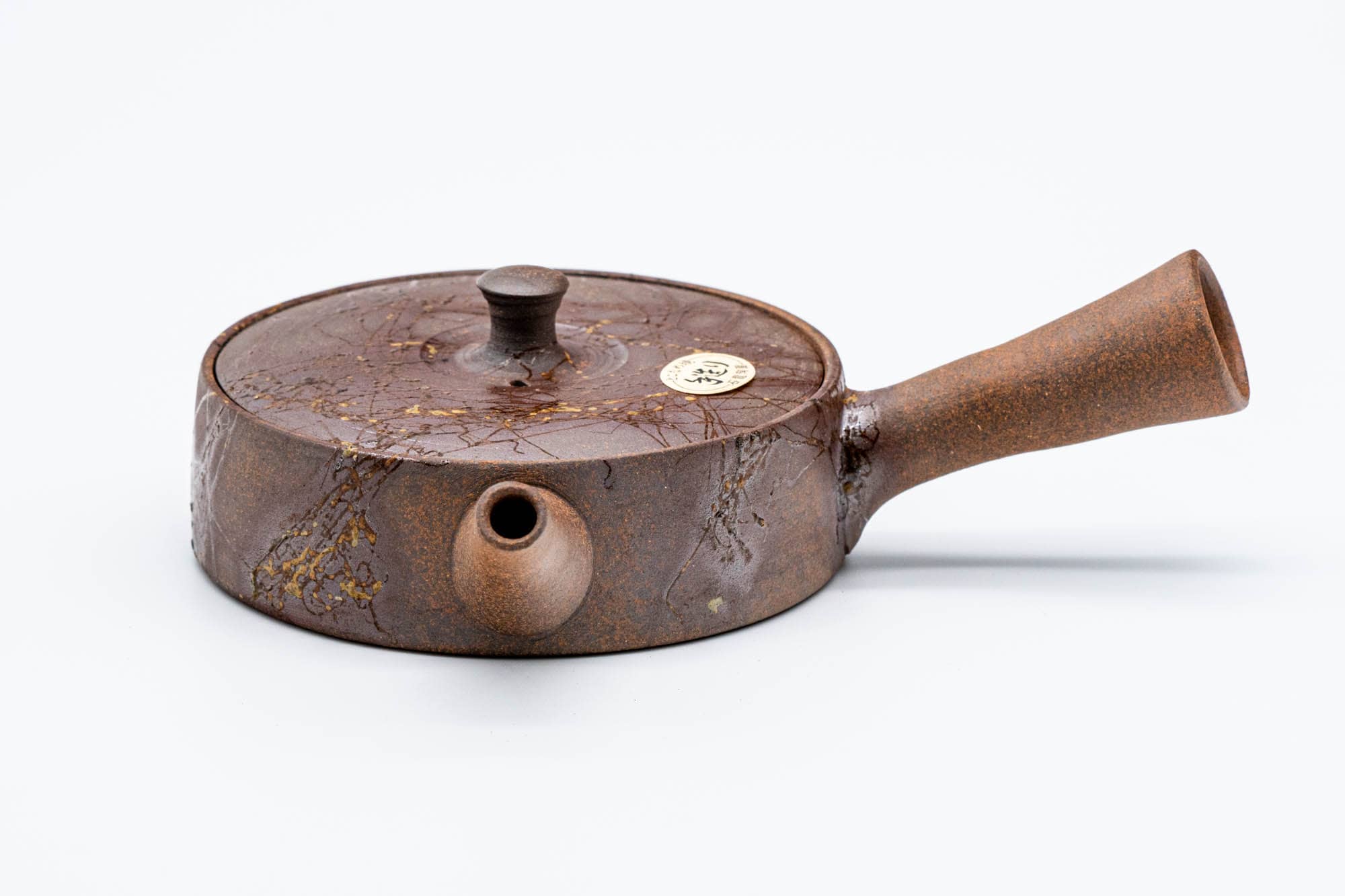 Mogake Seaweed Yakishime Tokoname Teapot - 110ml