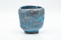 Japanese Teacup - Blue Shino Glazed Wabi-Sabi Yunomi - 150ml