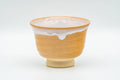 Japanese Teacup - Beige White Inner-Glazed Hagi-yaki Yunomi - 90ml