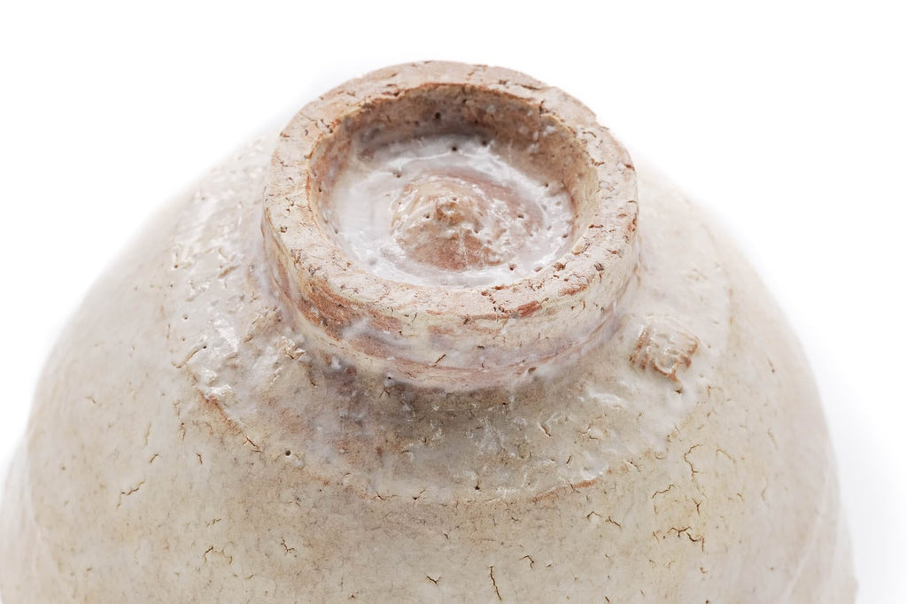 Hagi-yaki Biwa-iro Ido Chawan
