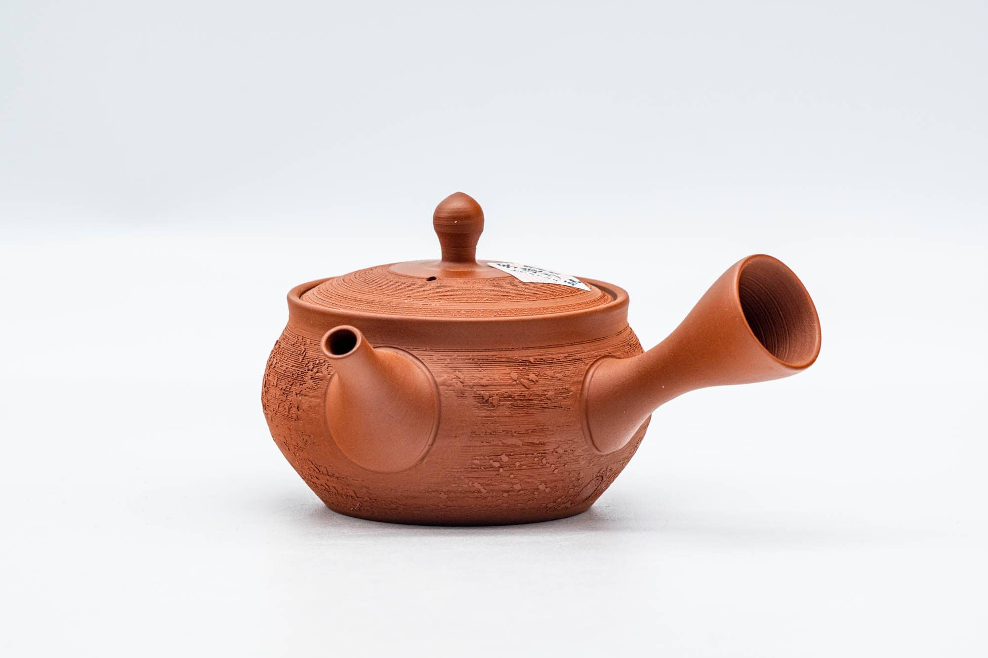 Tiny Pine Bark Tokoname Teapot - 85ml