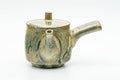 Japanese Kyusu - Green Yellow Drip-Glazed Debeso Teapot - 240ml