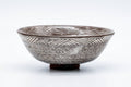 Japanese Matcha Bowl - Chrysanthemum Mishima Patterned Kiyomizu-yaki Chawan - 150ml