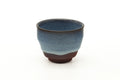 Japanese Teacup - Sky Blue Hare's Fur Glazed Yunomi - 155ml