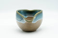 Japanese Katakuchi - Turquoise Drip-Glazed Agano-yaki Yuzamashi Water Cooler - 150ml