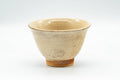 Japanese Teacup - Beige Caramel Hagi-yaki Yunomi - 120ml