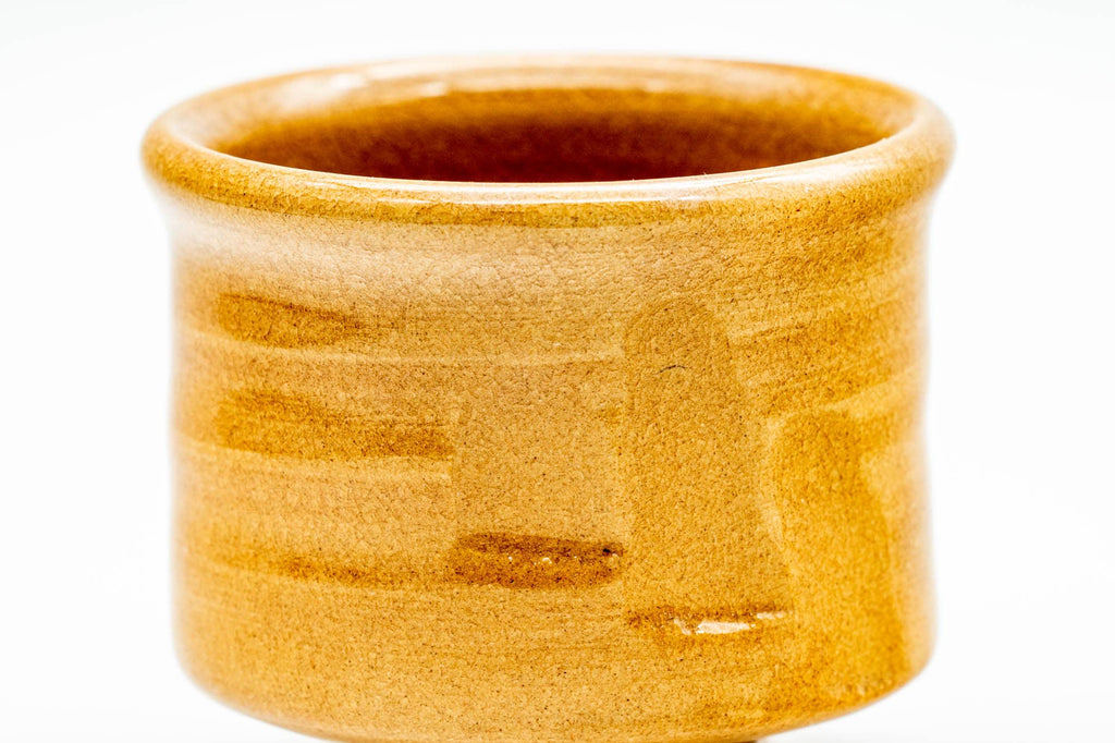 Japanese Teacup - Beige Glazed Hagi-yaki Guinomi - 65ml