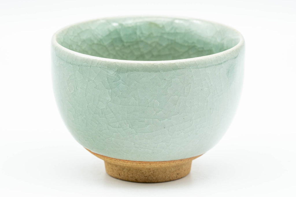 Japanese Teacup - Mint Green Celadon Glazed Yunomi - 130ml