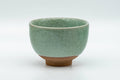 Japanese Teacup - Emerald Green Snowflake Glazed Yunomi - 120ml
