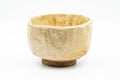 Japanese Matcha Bowl - Beige Glazed Wabi-Sabi Chawan - 350ml