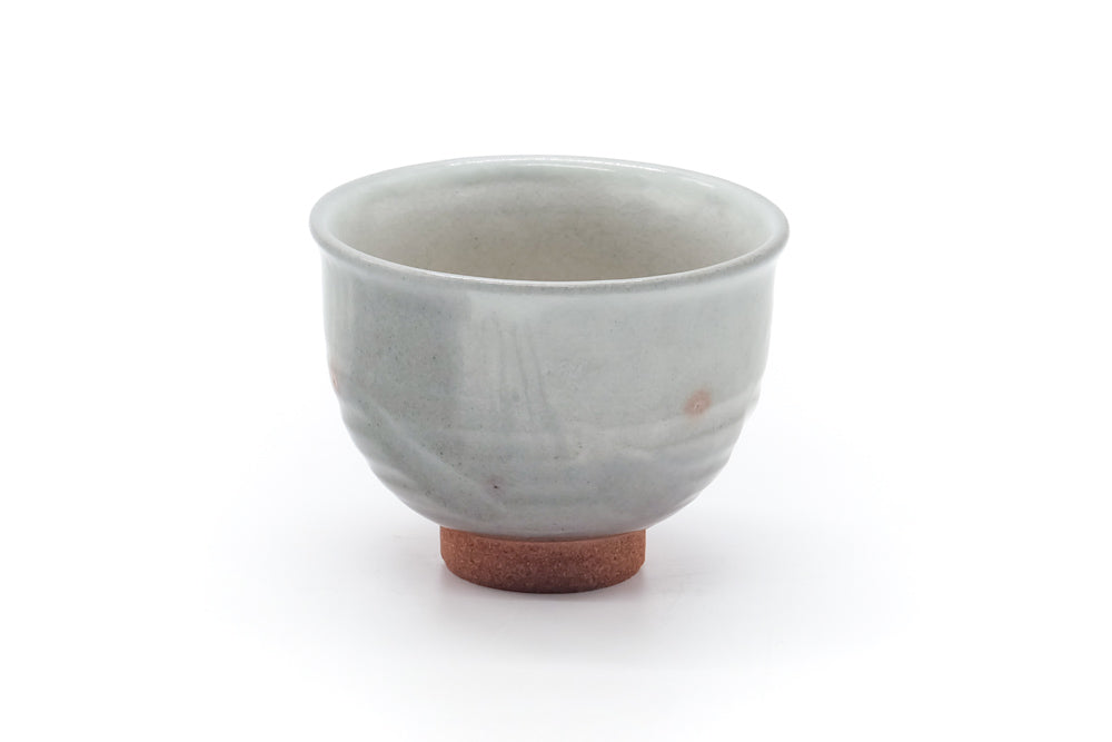 Japanese Teacup - 天鵬山 Tsubaki Kiln - Gohonte Hagi Yunomi - 190ml