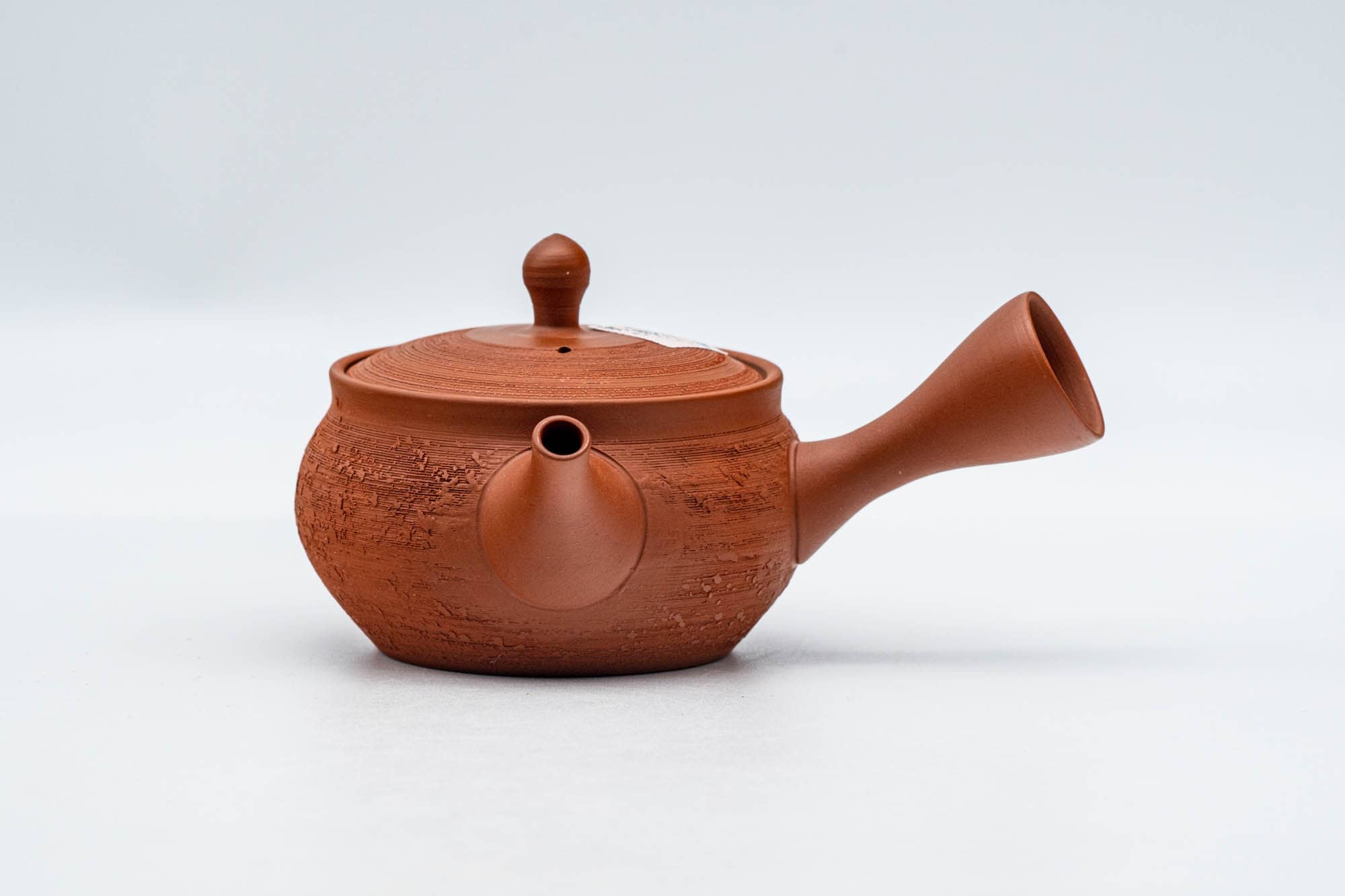 Tiny Pine Bark Tokoname Teapot - 85ml
