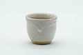 Japanese Teacup - White Drip-Glazed Guinomi - 40ml