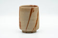 Japanese Teacup - Beige Hidasuki Bizen-yaki Yunomi - 220ml
