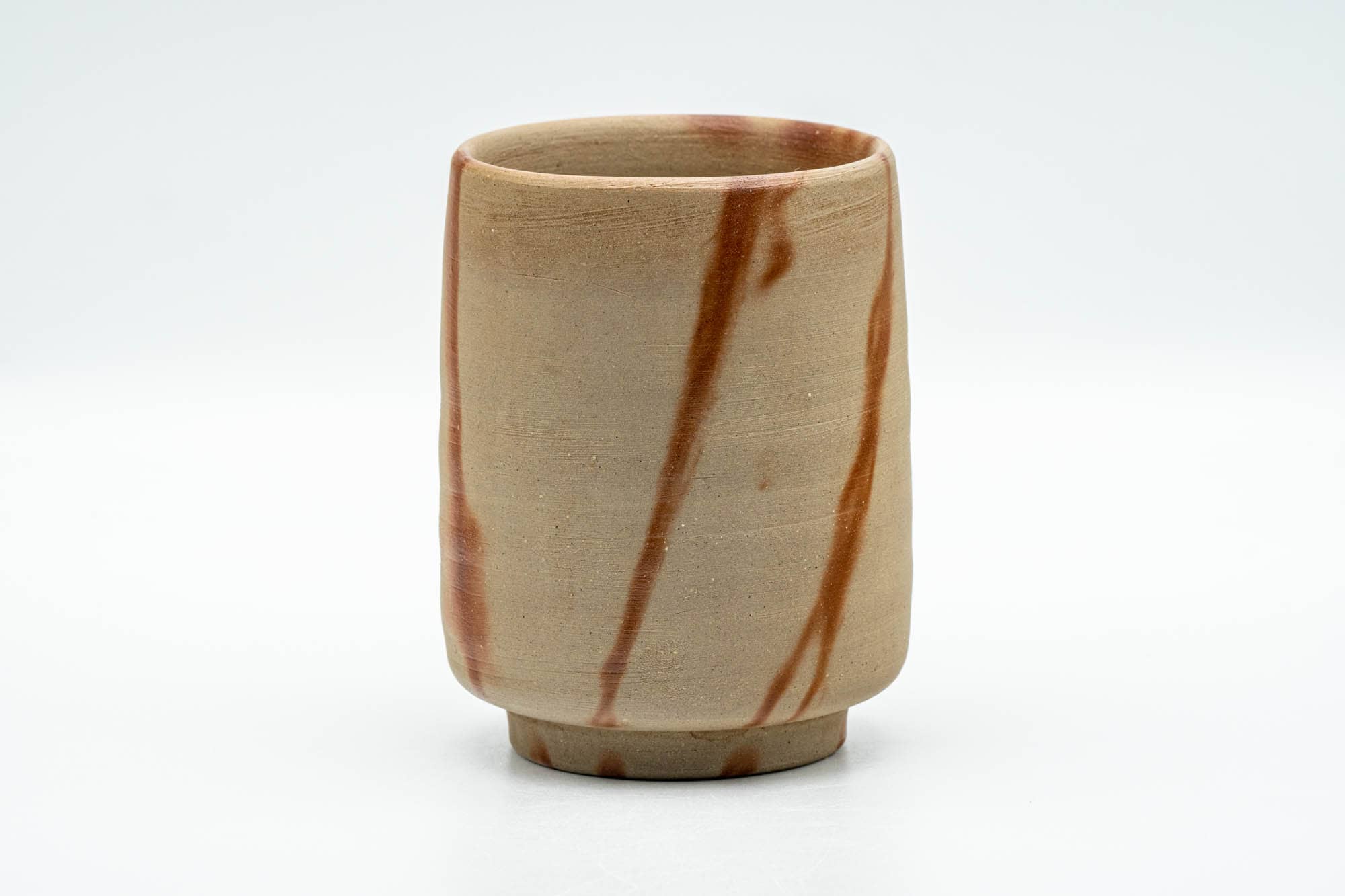 Japanese Teacup - Beige Hidasuki Bizen-yaki Yunomi - 220ml