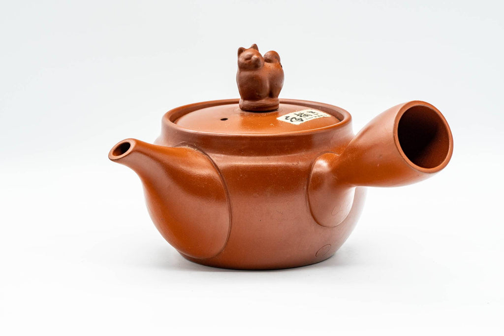 Japanese Kyusu - House Cat Tokoname-yaki Teapot - 330ml