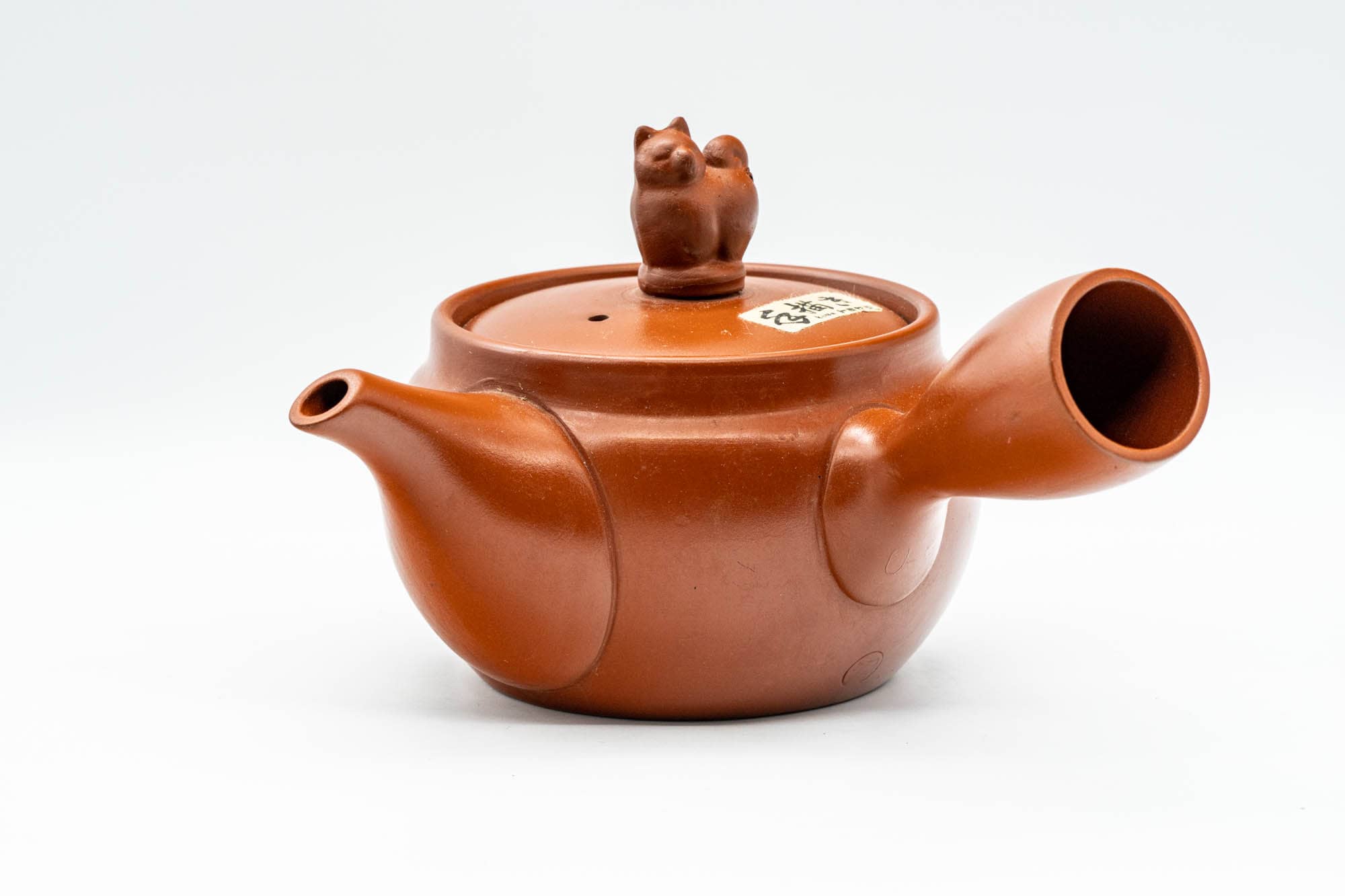 Japanese Kyusu - House Cat Tokoname-yaki Teapot - 330ml